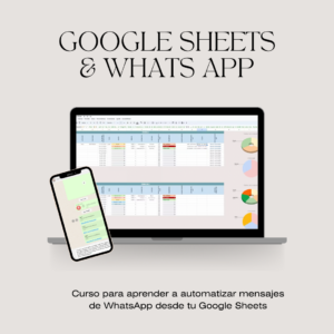 curso whatsapp & google sheets